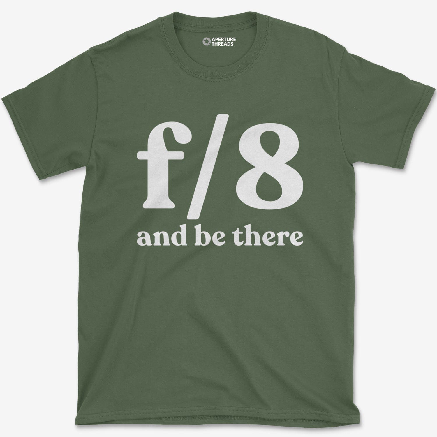 T-Shirt Military Green / S f8 & Be There T-Shirt