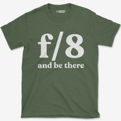 T-Shirt Military Green / S f8 & Be There T-Shirt