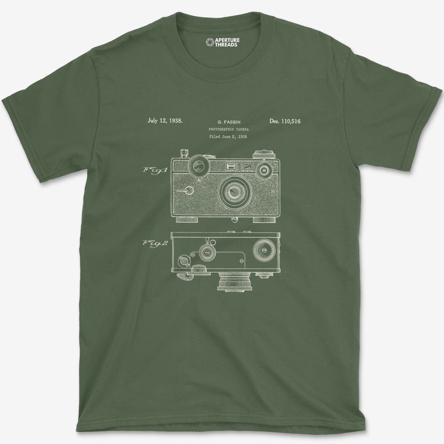 T-Shirt Military Green / S Fassin Blueprint T-Shirt