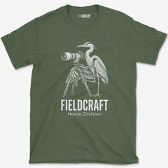 T-Shirt Military Green / S Fieldcraft Heron T-Shirt