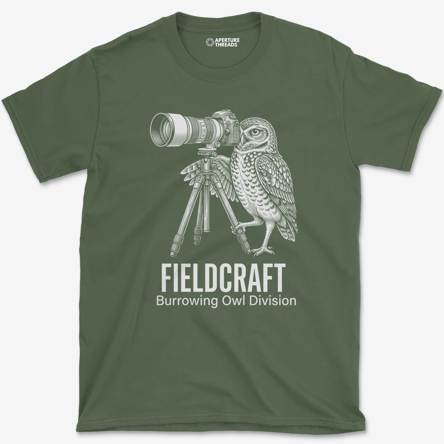 T-Shirt Military Green / S Fieldcraft Owl T-Shirt