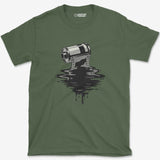 T-Shirt Military Green / S Film Paint T-Shirt