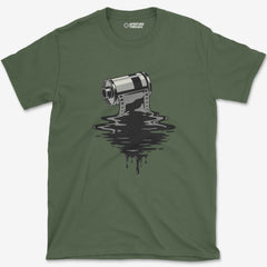 T-Shirt Military Green / S Film Paint T-Shirt