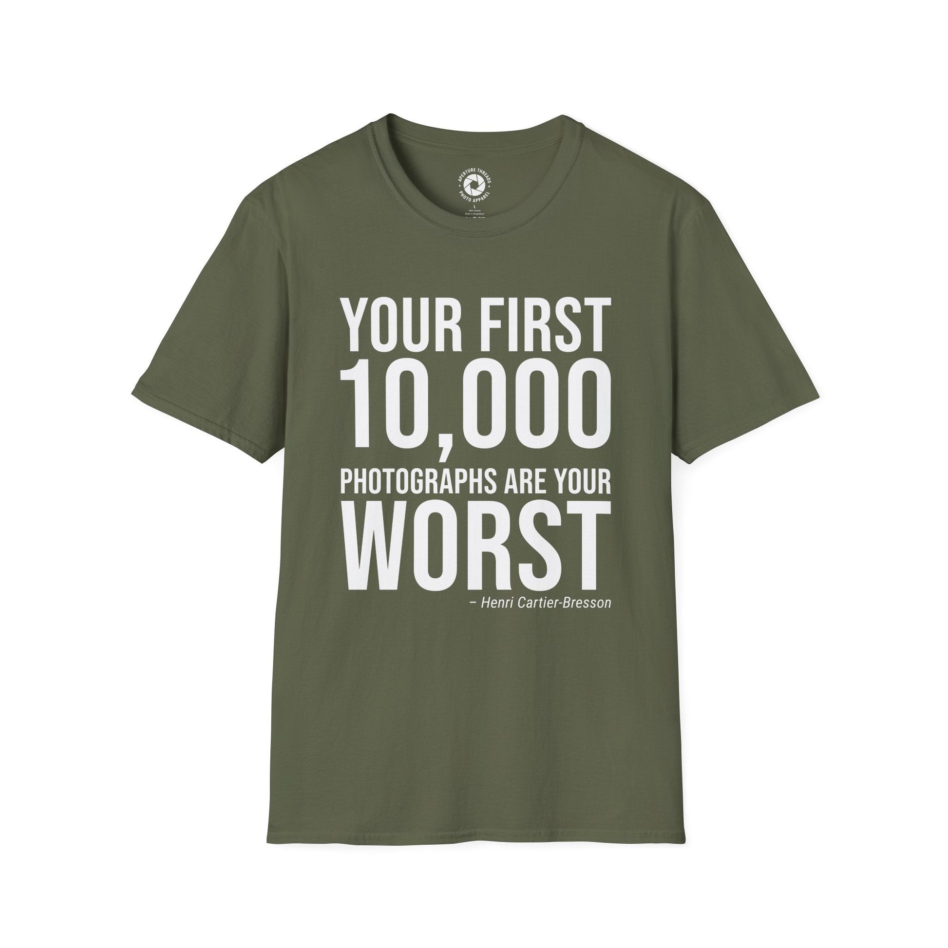 T-Shirt Military Green / S First 10000 T-Shirt