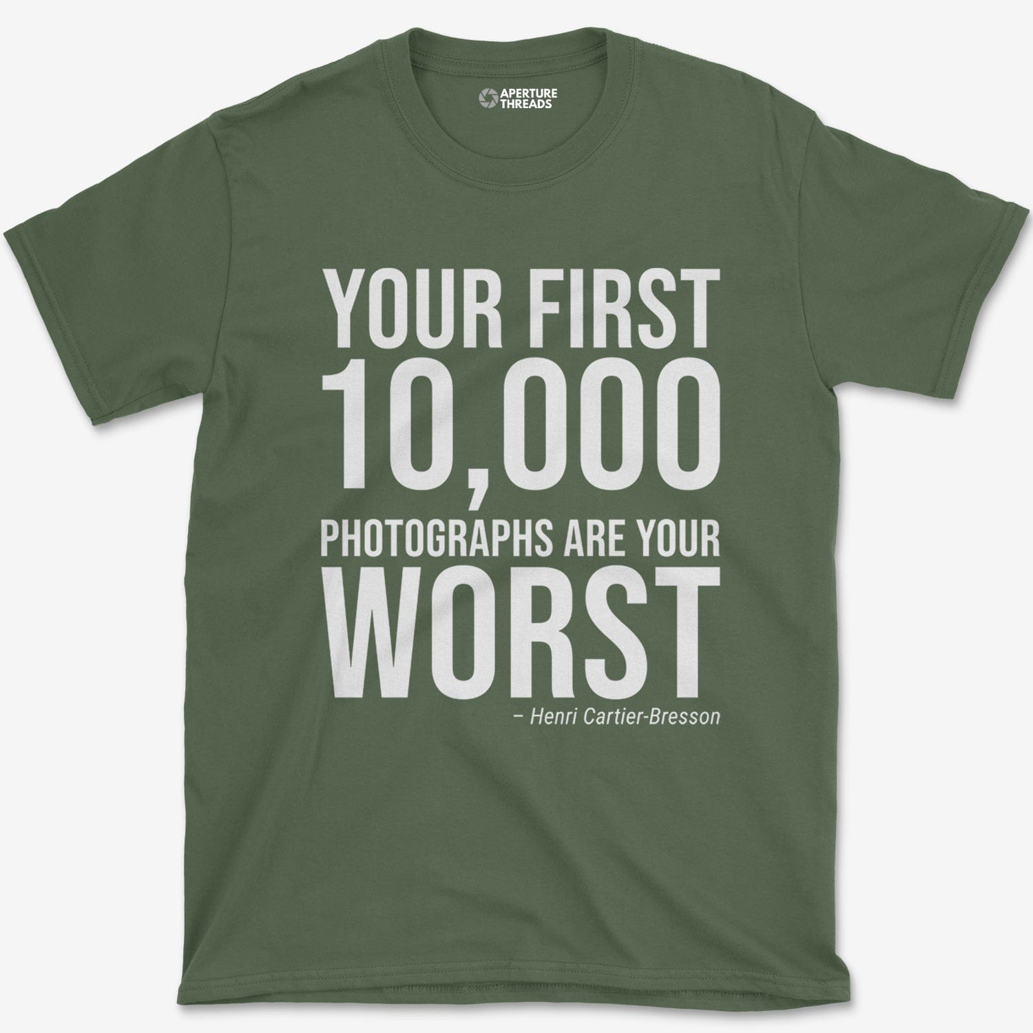 T-Shirt Military Green / S First 10000 T-Shirt