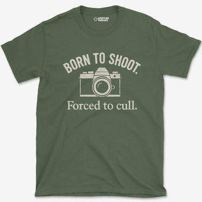 T-Shirt Military Green / S Forced to Cull T-Shirt