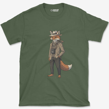 T-Shirt Military Green / S Fox Photographer T-Shirt