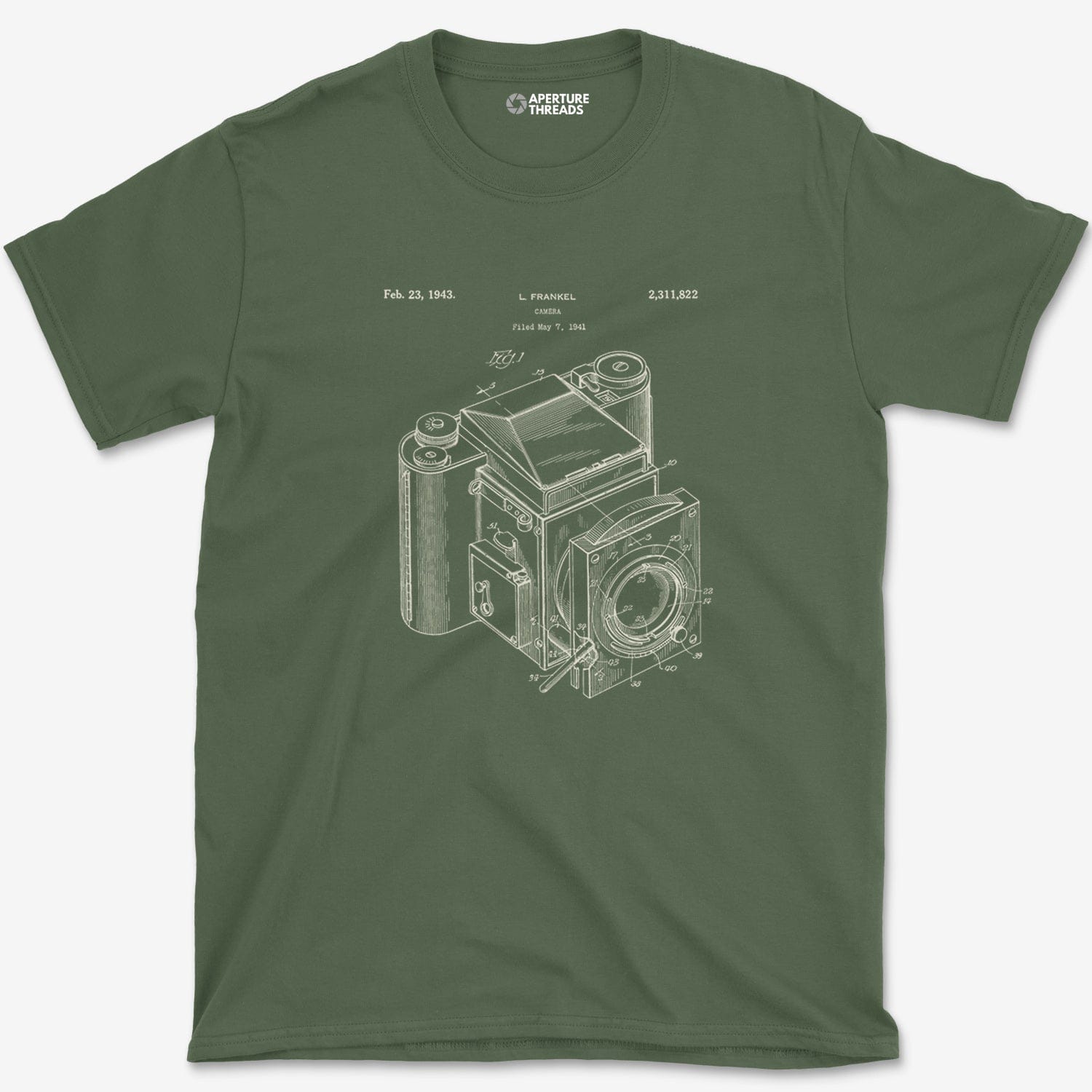 T-Shirt Military Green / S Franklin Blueprint T-Shirt