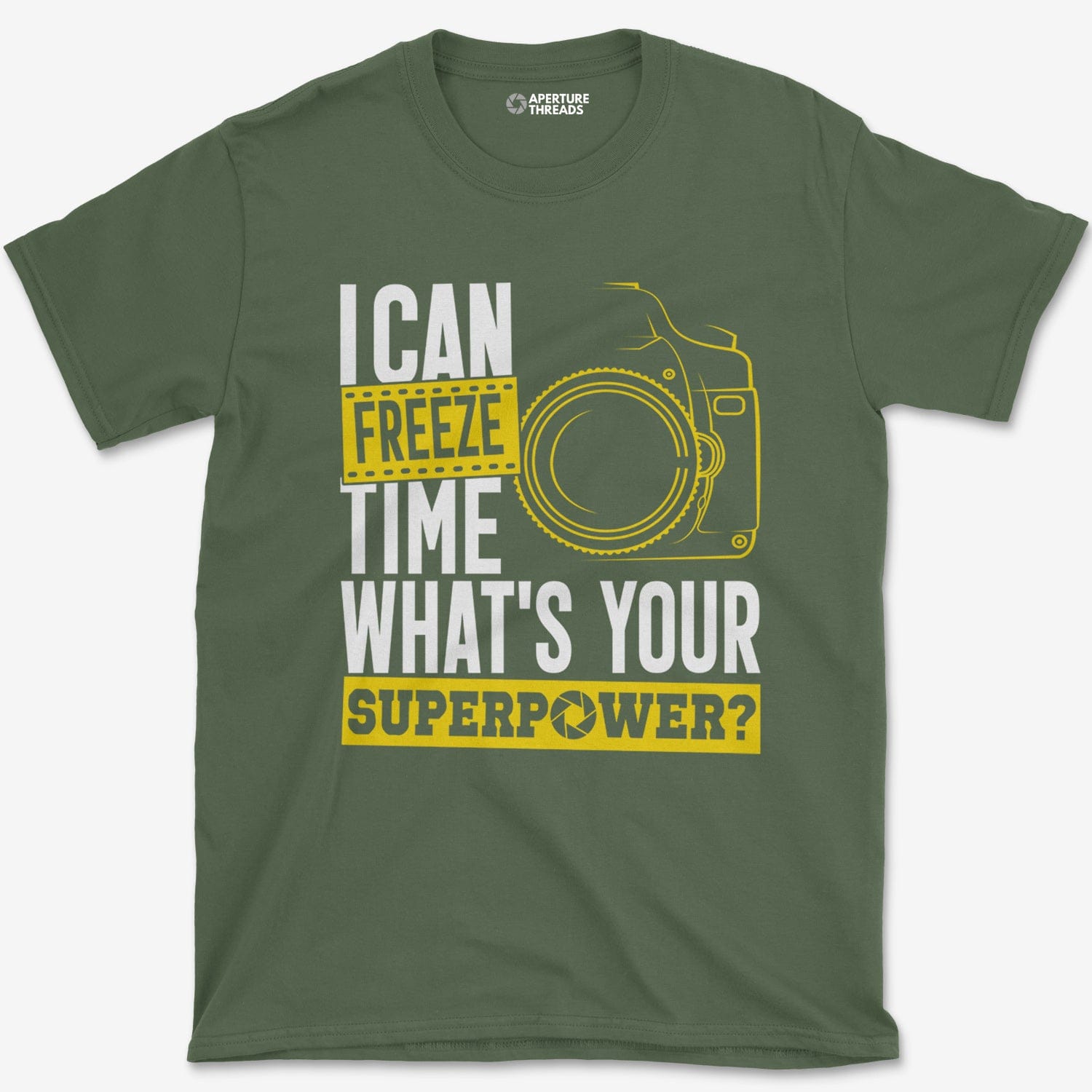 T-Shirt Military Green / S Freeze Time T-Shirt