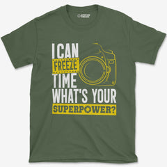 T-Shirt Military Green / S Freeze Time T-Shirt