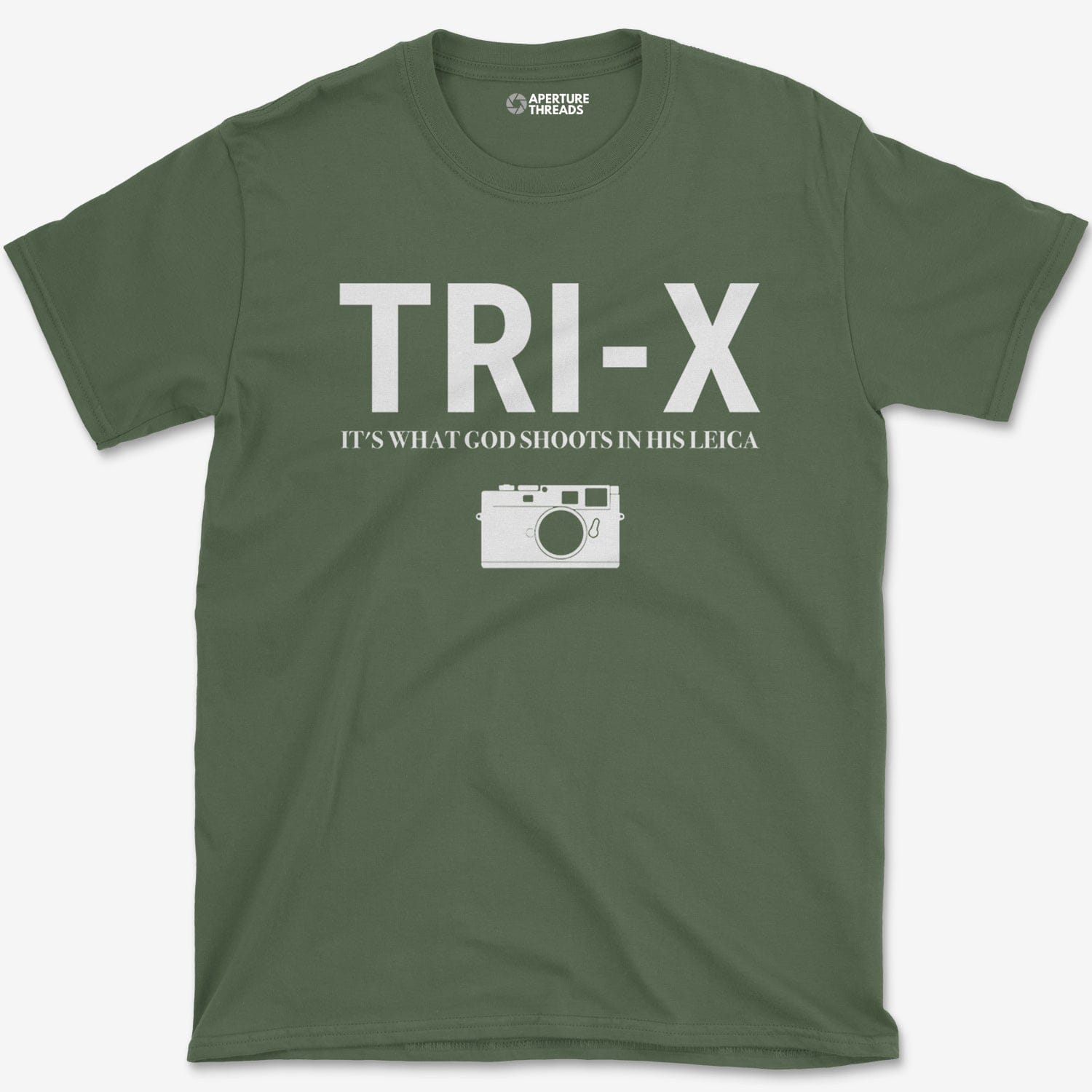 T-Shirt Military Green / S God Shoots T-Shirt