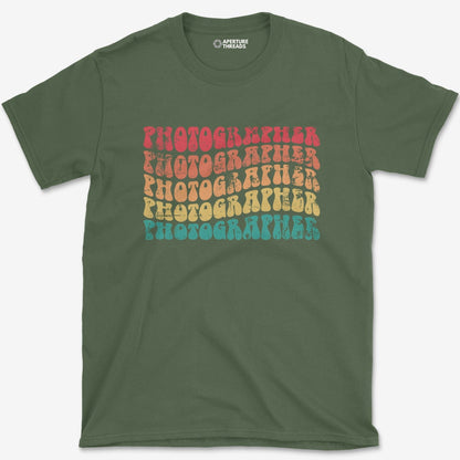 T-Shirt Military Green / S Grovey Photographer T-Shirt