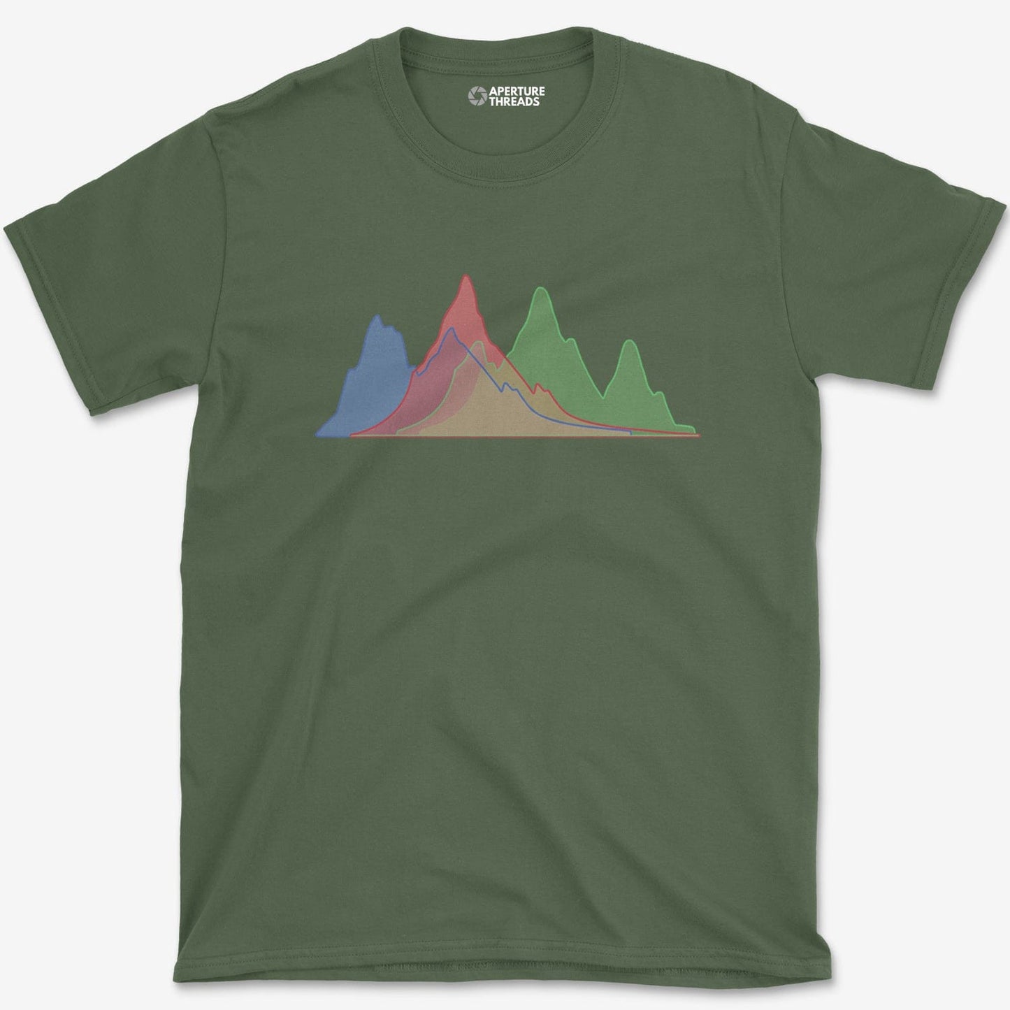 T-Shirt Military Green / S Histogram T-Shirt