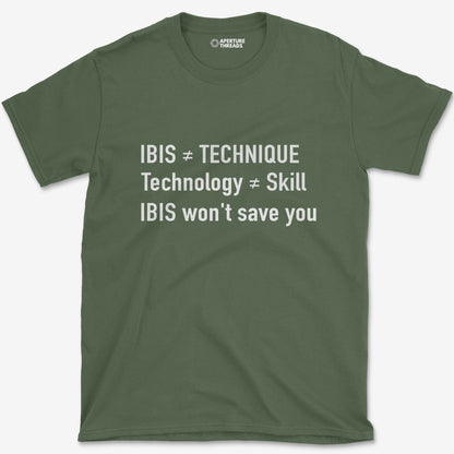 T-Shirt Military Green / S IBIS ≠ Technique T-Shirt