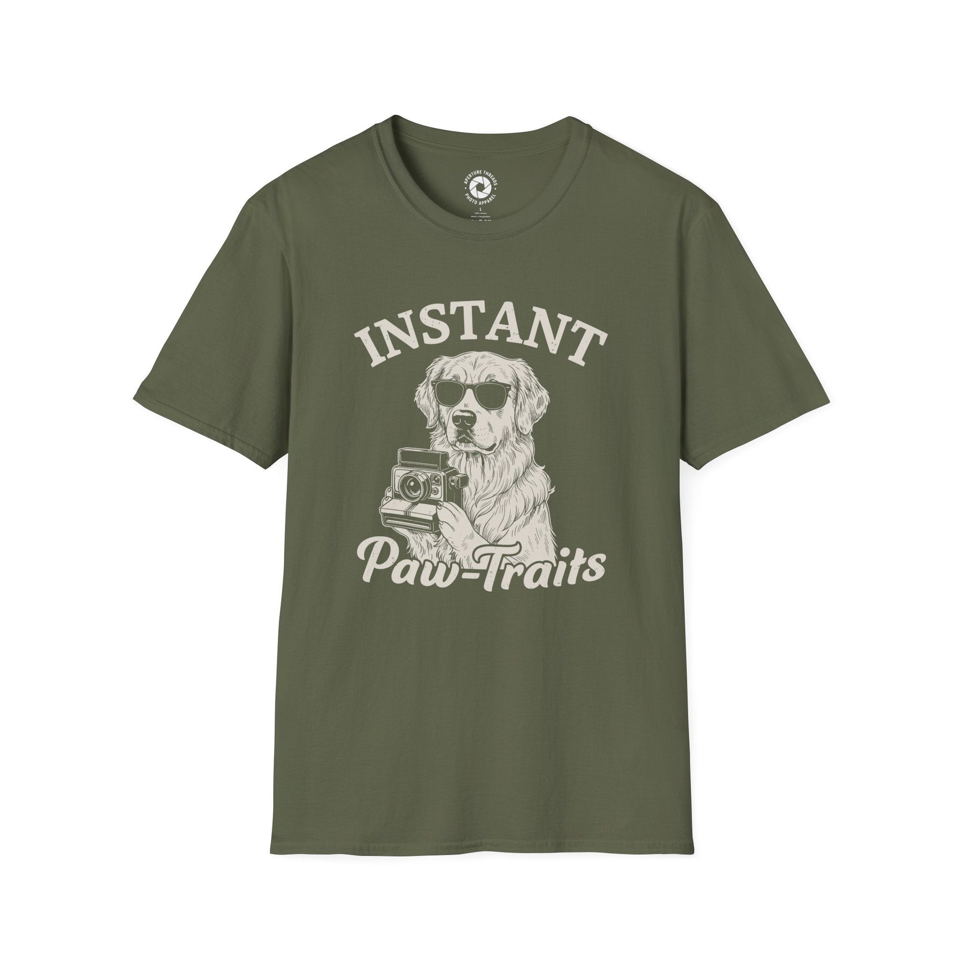 T-Shirt Military Green / S Instant Paws T-Shirt