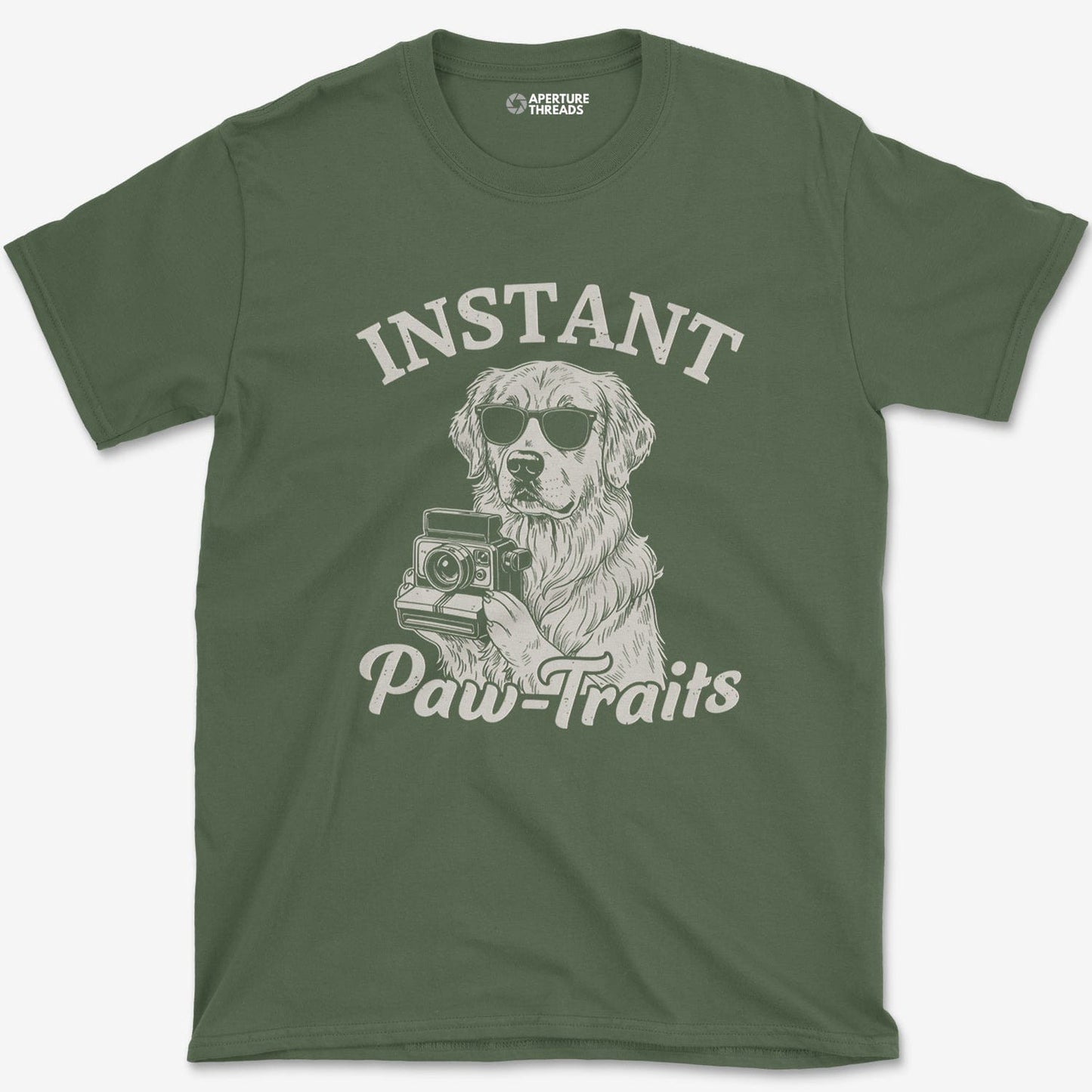 T-Shirt Military Green / S Instant Paws T-Shirt