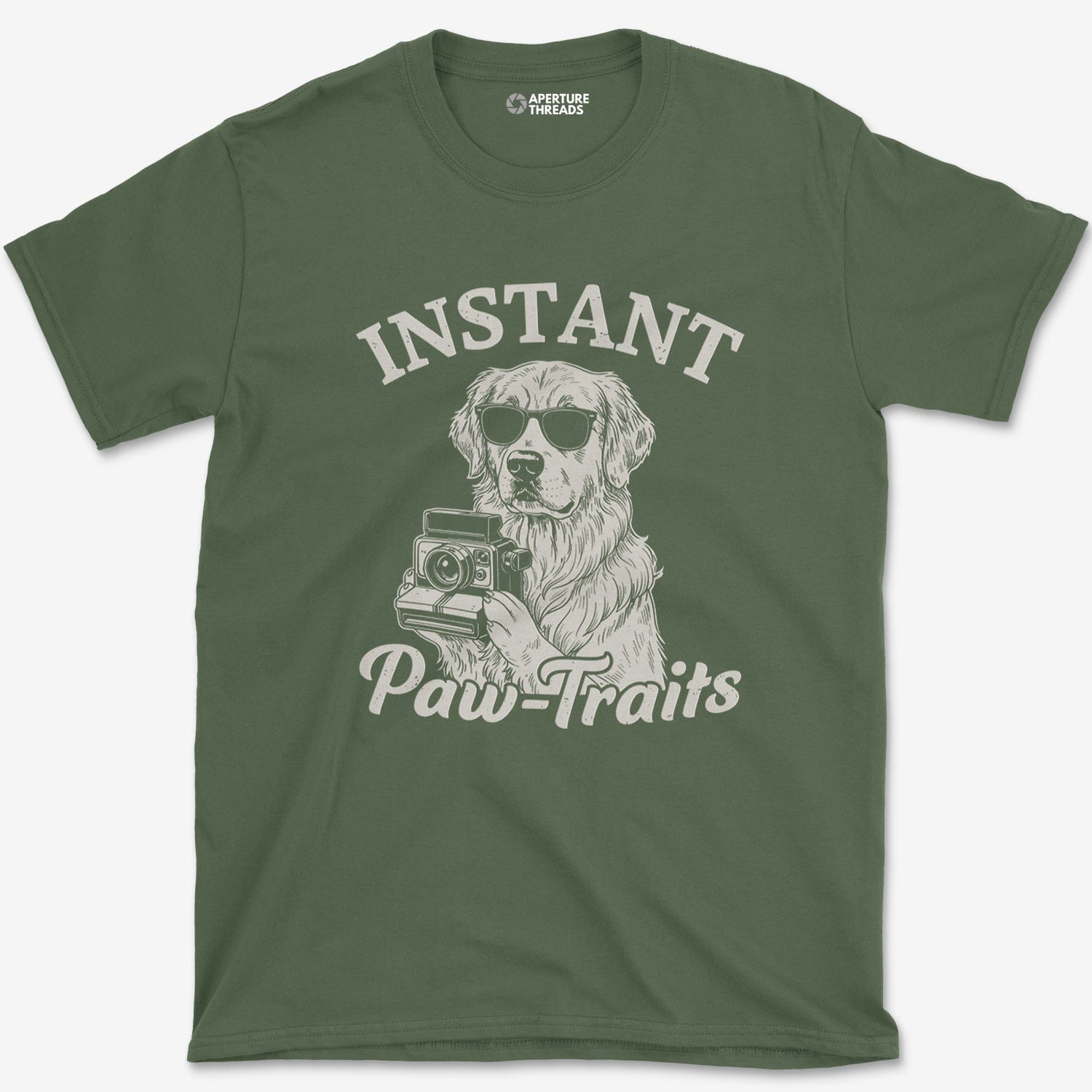 T-Shirt Military Green / S Instant Paws T-Shirt