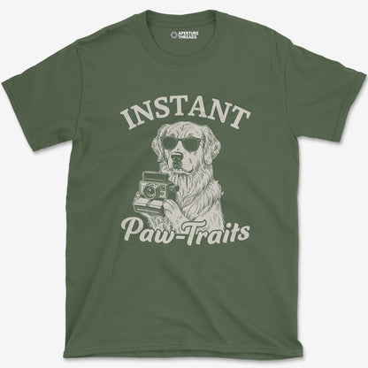T-Shirt Military Green / S Instant Paws T-Shirt