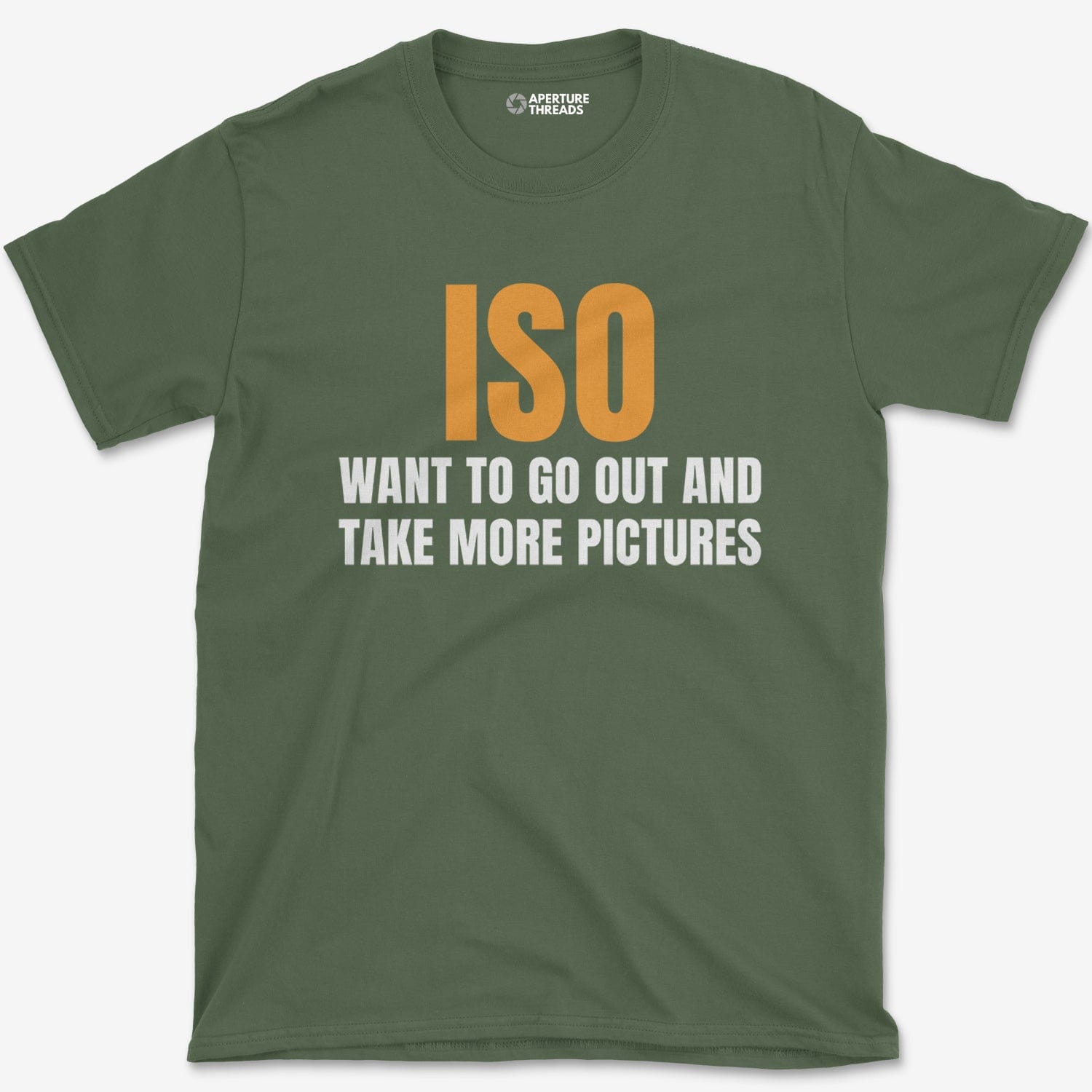 T-Shirt Military Green / S ISO More Pictures T-Shirt