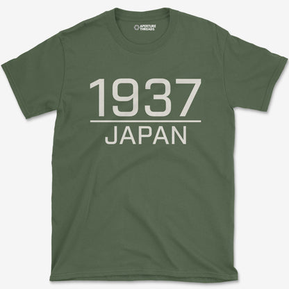 T-Shirt Military Green / S Japan 1937 T-Shirt
