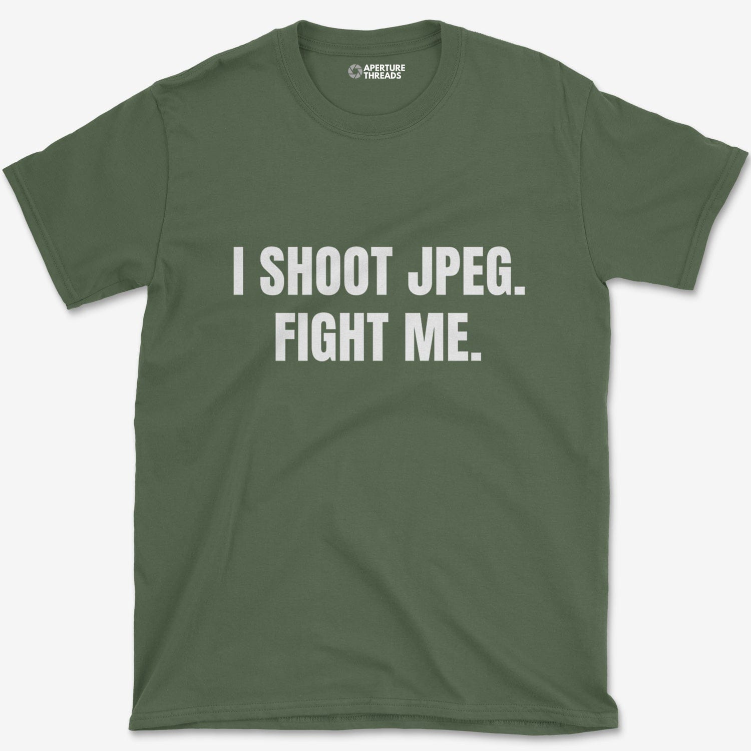 T-Shirt Military Green / S JPEG Fight Me T-Shirt