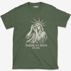 T-Shirt Military Green / S Lady Rangefinder 250th T-Shirt