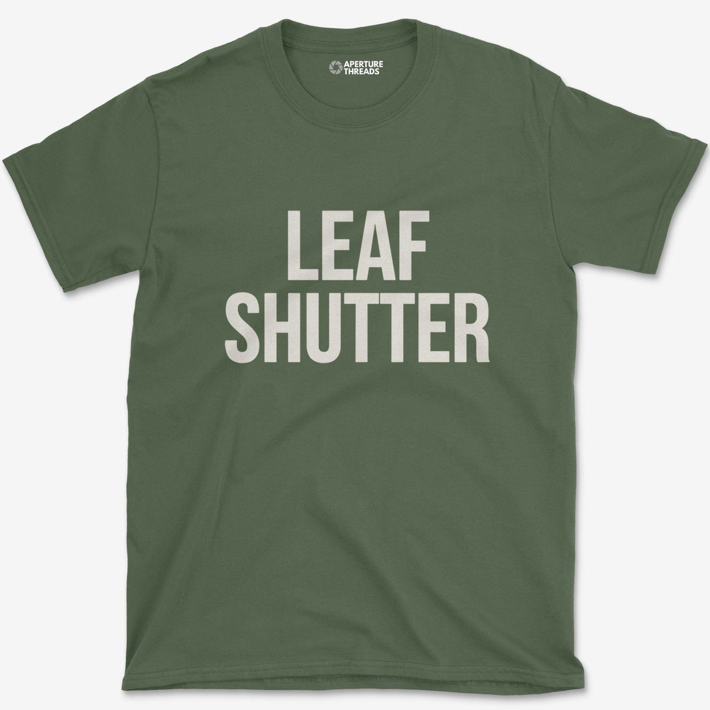 T-Shirt Military Green / S Leaf Shutter T-Shirt