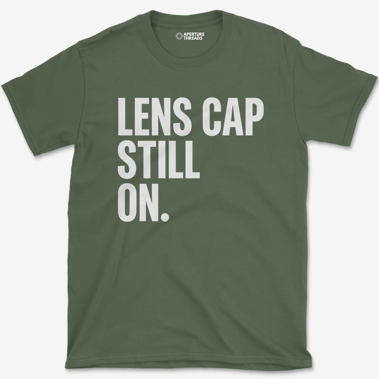 T-Shirt Military Green / S Lens Cap T-Shirt