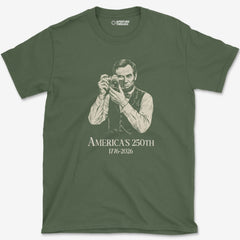 T-Shirt Military Green / S Lincoln 250th T-Shirt