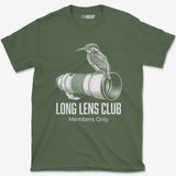 T-Shirt Military Green / S Long Lens King Fisher T-Shirt