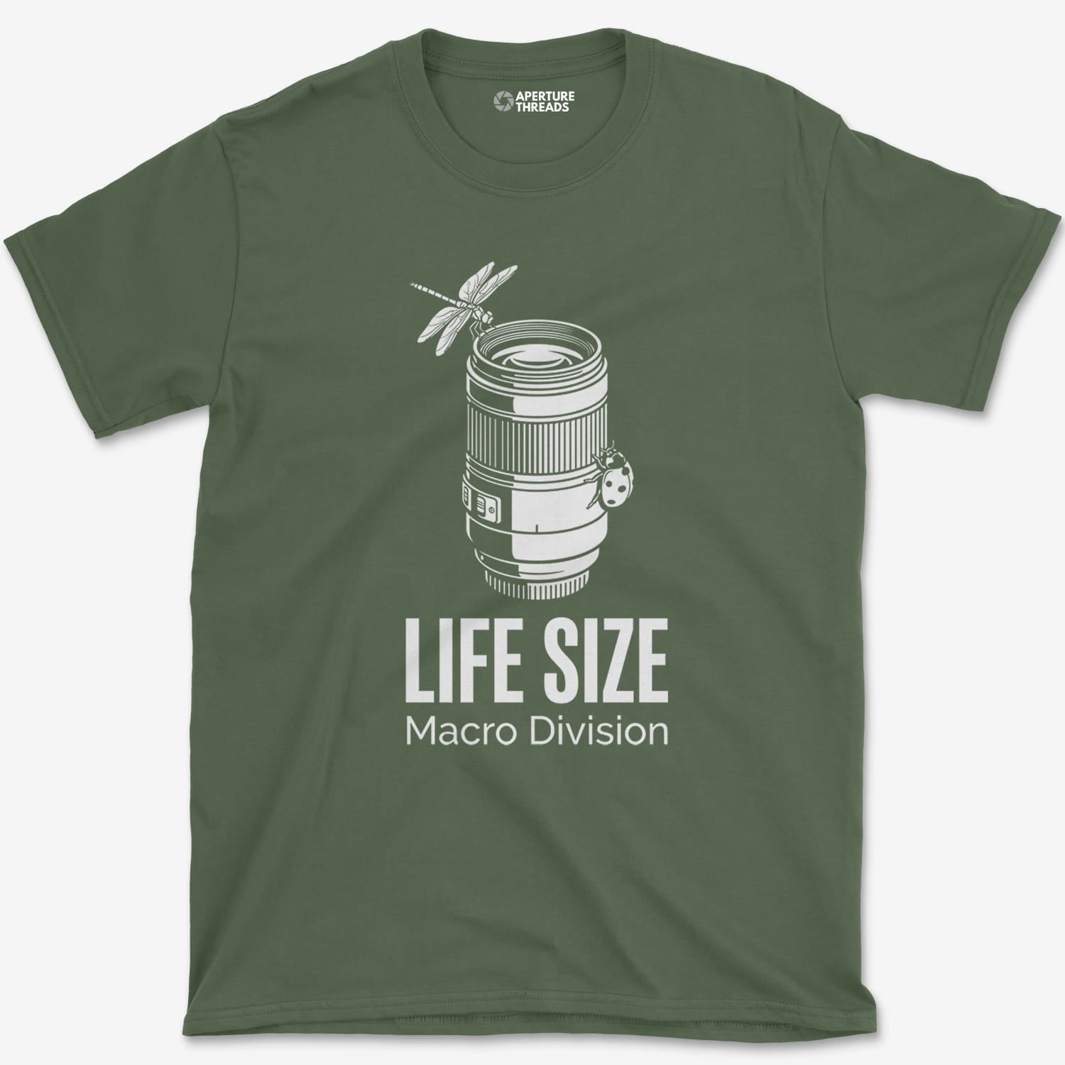 T-Shirt Military Green / S Macro Ladybird T-Shirt
