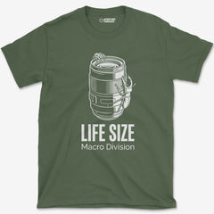 T-Shirt Military Green / S Macro Spider T-Shirt