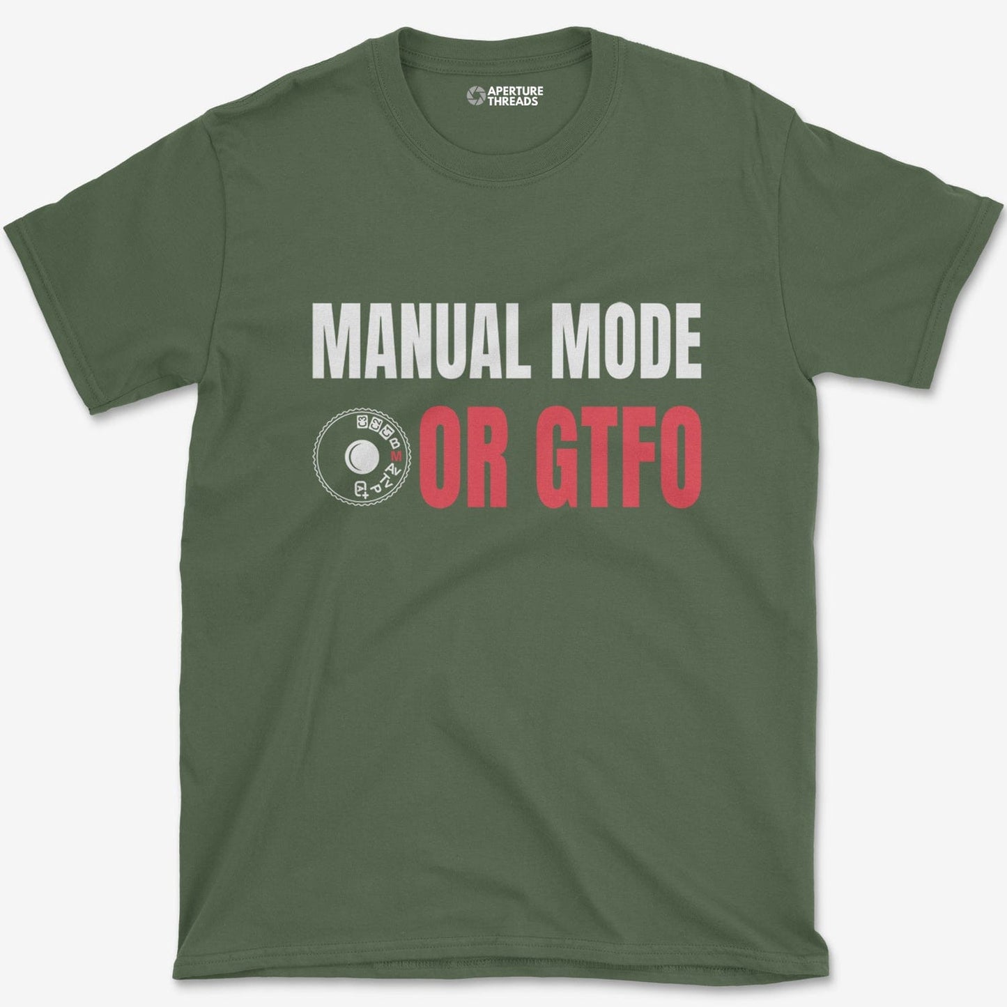 T-Shirt Military Green / S Manual Or Nothing T-Shirt