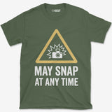 T-Shirt Military Green / S May Snap T-Shirt