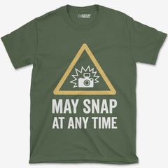 T-Shirt Military Green / S May Snap T-Shirt
