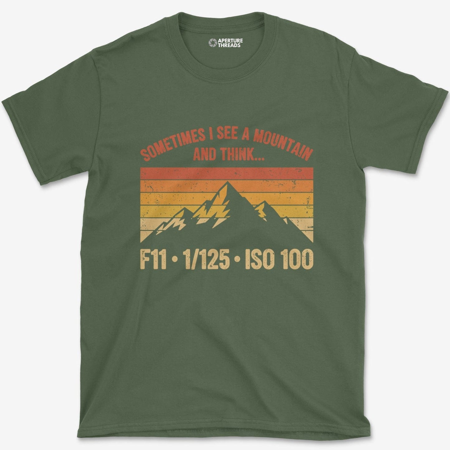 T-Shirt Military Green / S Mountain & Think T-Shirt