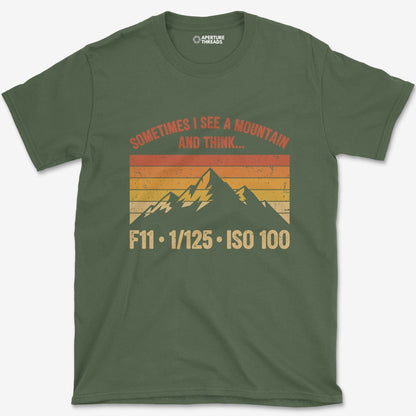 T-Shirt Military Green / S Mountain & Think T-Shirt