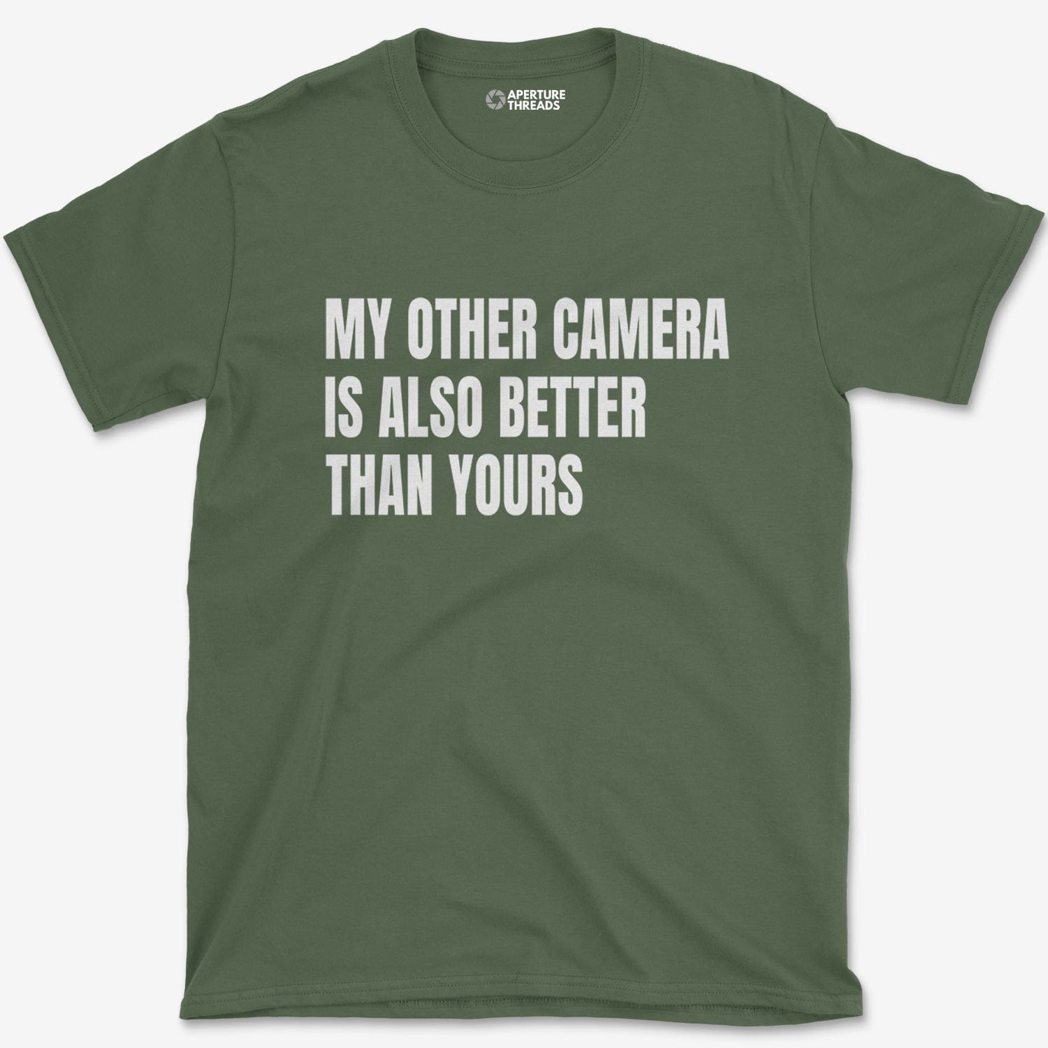 T-Shirt Military Green / S My Other Camera T-Shirt