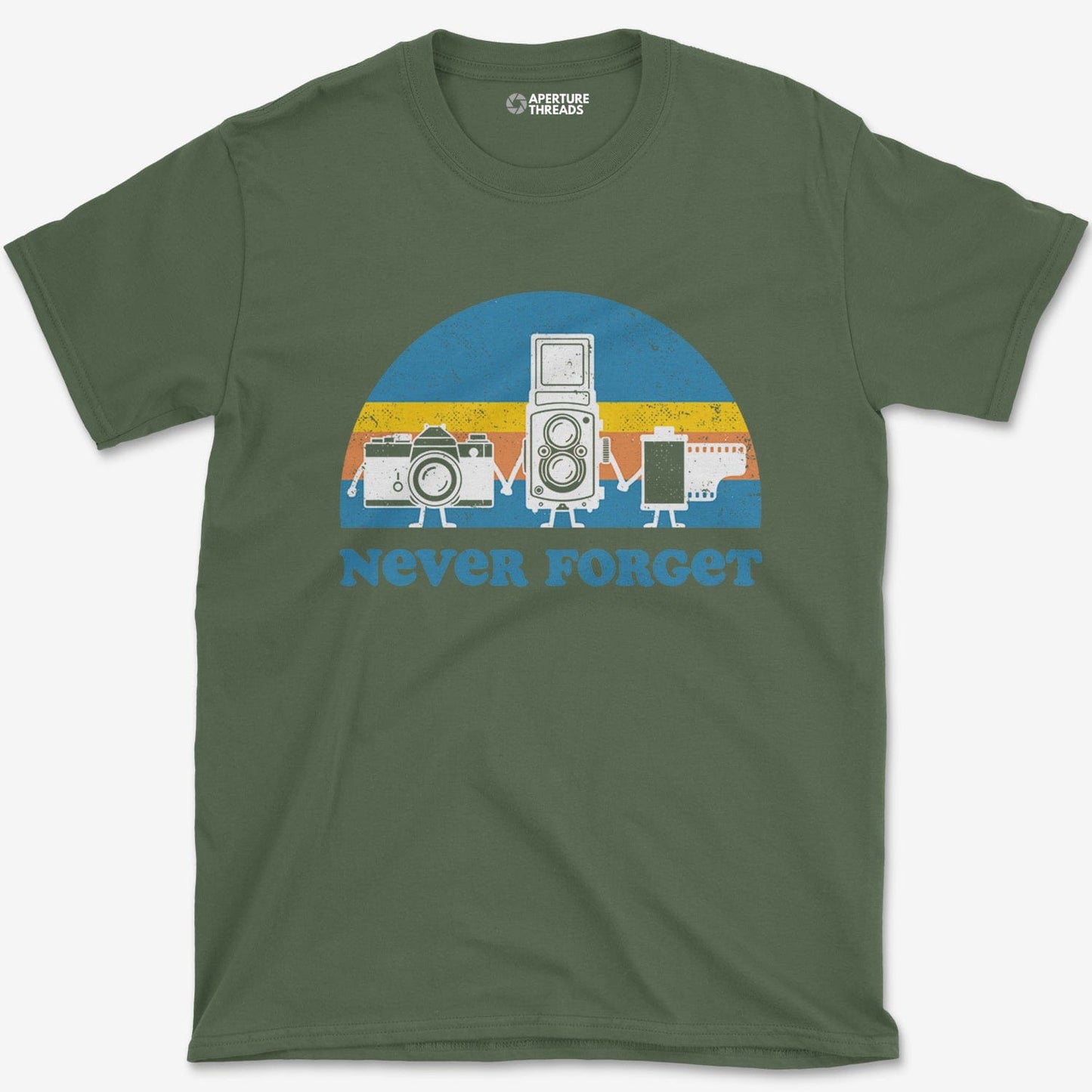 T-Shirt Military Green / S Never Forget T-Shirt