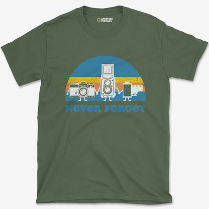 T-Shirt Military Green / S Never Forget T-Shirt