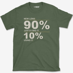 T-Shirt Military Green / S New Lens T-Shirt