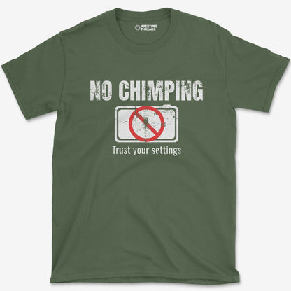 T-Shirt Military Green / S No Chimping T-Shirt