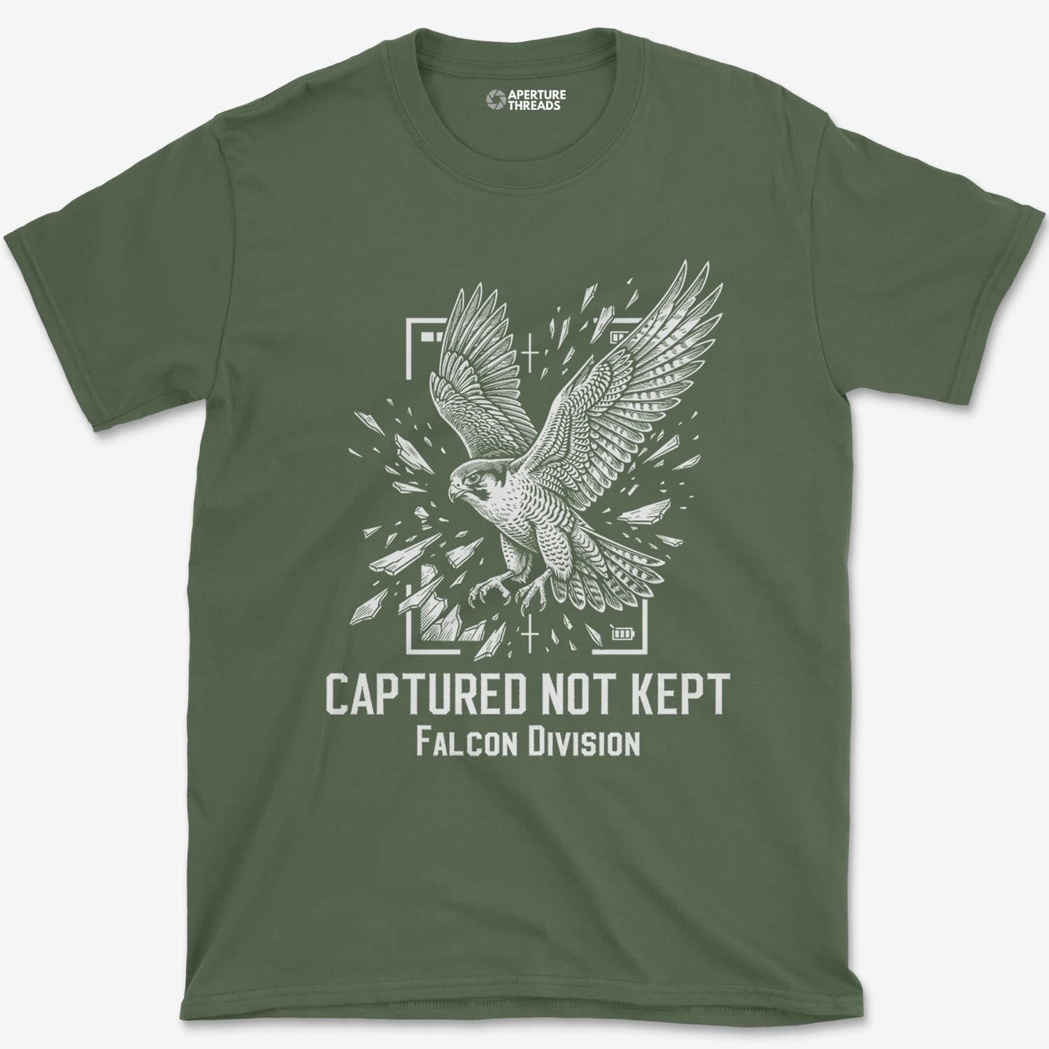 T-Shirt Military Green / S Not Kept Falcon T-Shirt