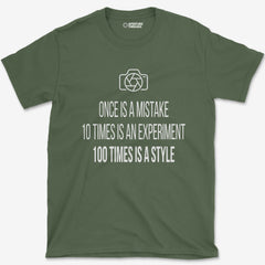 T-Shirt Military Green / S Once Is A Mistake T-Shirt
