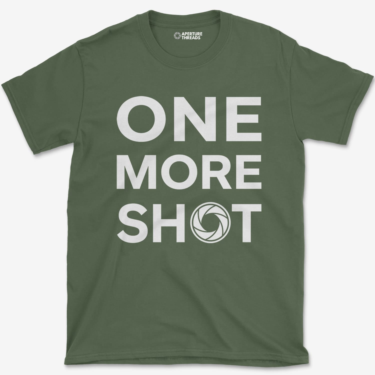 T-Shirt Military Green / S One More Shot T-Shirt