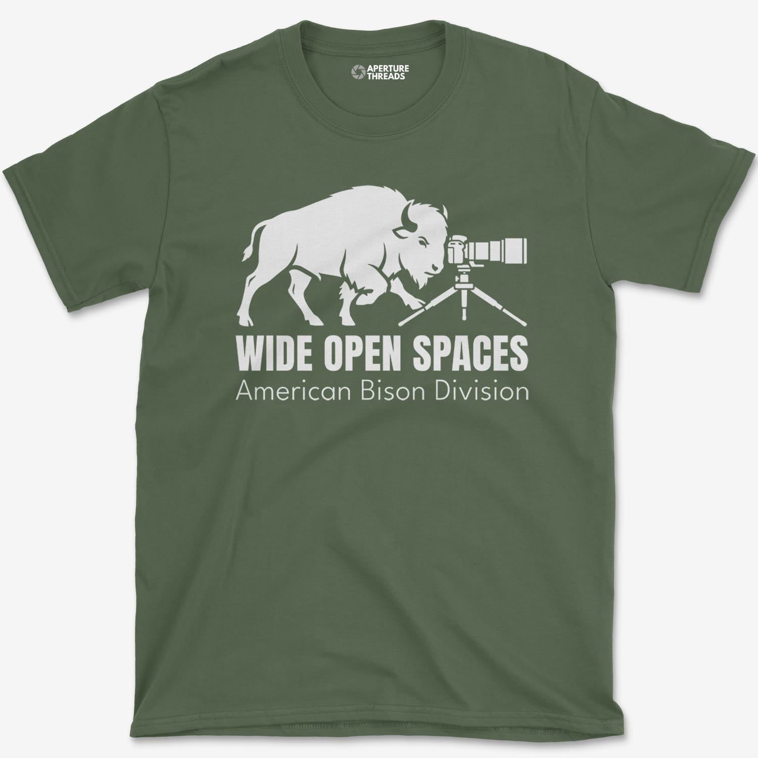 T-Shirt Military Green / S Open Spaces T-shirt