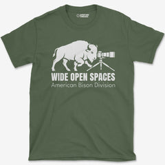 T-Shirt Military Green / S Open Spaces T-shirt