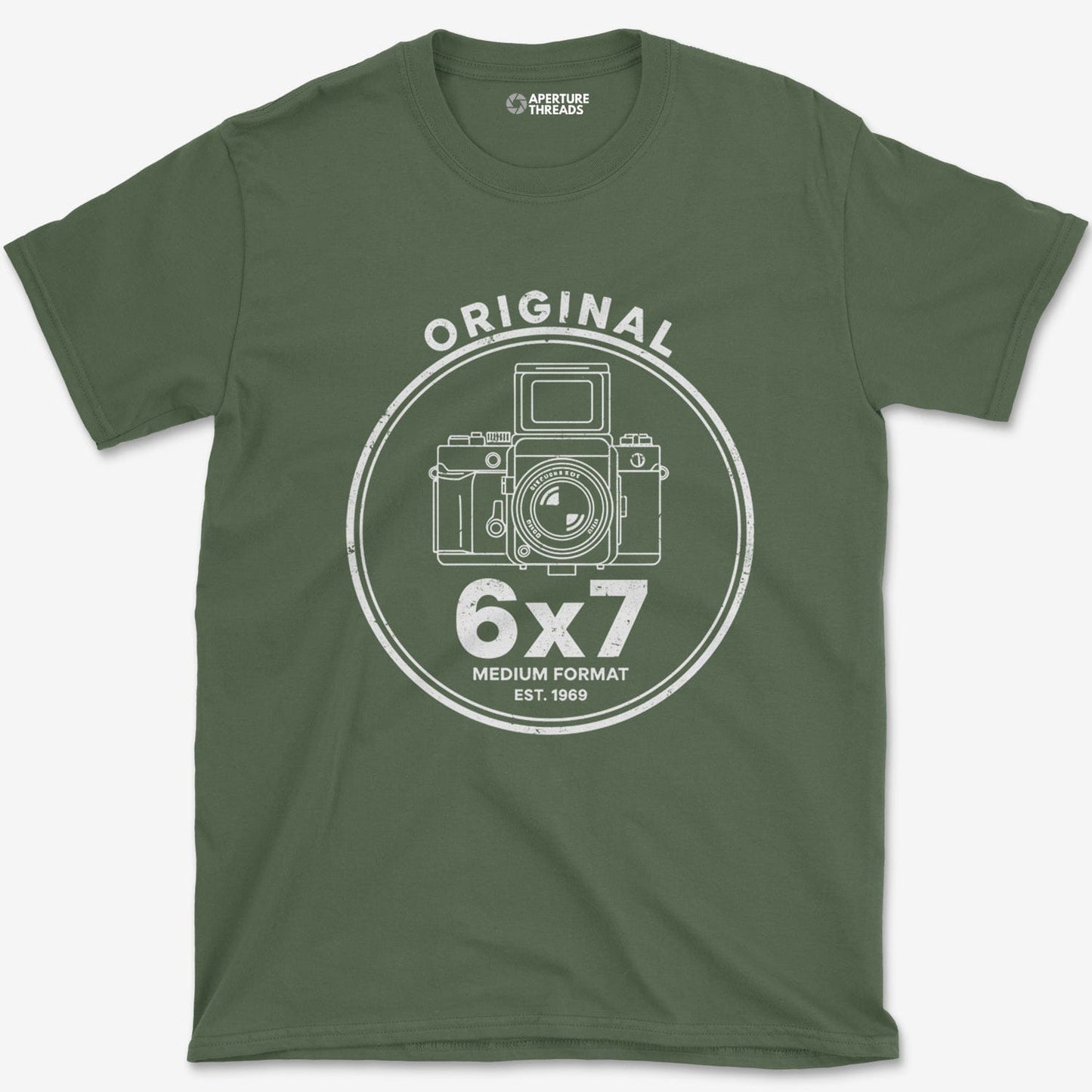 T-Shirt Military Green / S Original 6x7 T-Shirt