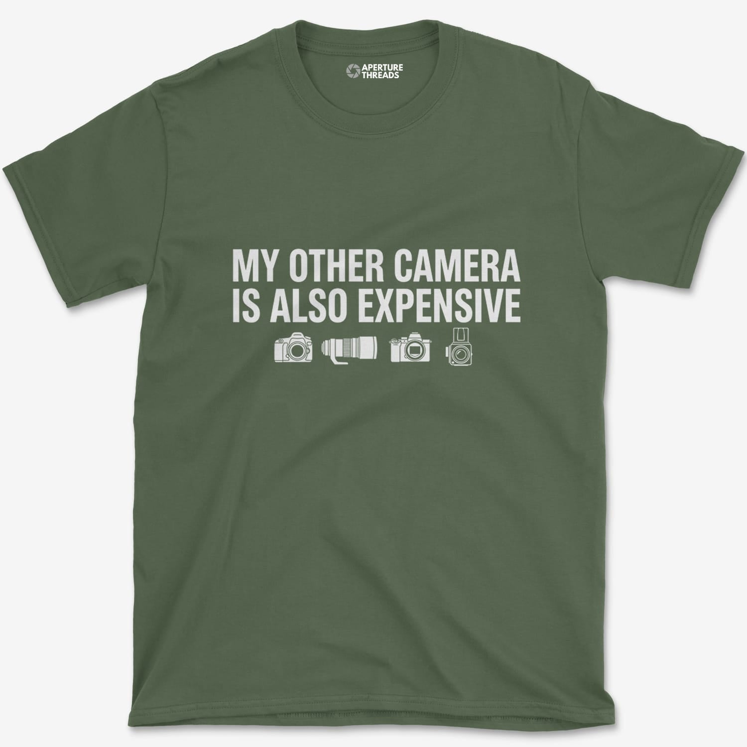 T-Shirt Military Green / S Other Camera T-Shirt