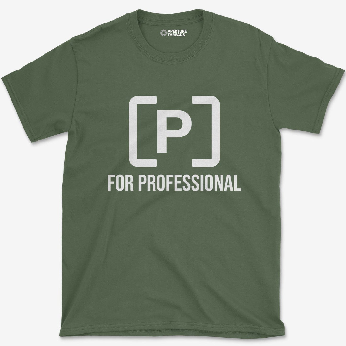 T-Shirt Military Green / S P For Professional T-Shirt